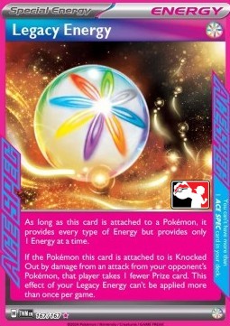 Legacy Energy 167 — Play! Pokémon Prize Pack Series Six (English Pokémon TCG card)