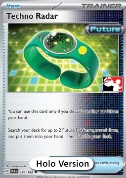 Techno Radar 180 — Play! Pokémon Prize Pack Series Six (English Pokémon TCG card)