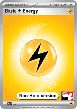 Basic Lightning Energy 004 — Play! Pokémon Prize Pack Series Eight (English Pokémon TCG card)