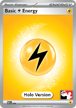 Basic Lightning Energy 004 — Play! Pokémon Prize Pack Series Eight (English Pokémon TCG card)