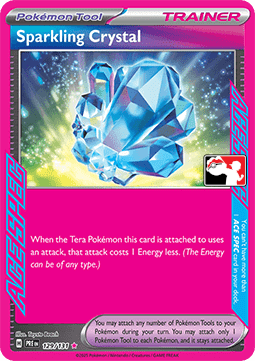 Sparkling Crystal 129 — Play! Pokémon Prize Pack Series Eight (English Pokémon TCG card)