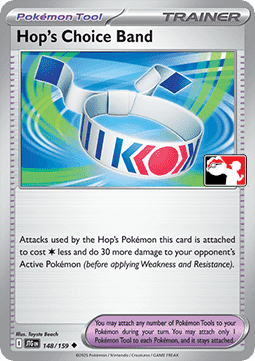 Hop's Choice Band 148 — Play! Pokémon Prize Pack Series Eight (English Pokémon TCG card)