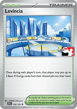 Levincia 150 — Play! Pokémon Prize Pack Series Eight (English Pokémon TCG card)