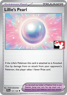 Lillie's Pearl 151 — Play! Pokémon Prize Pack Series Eight (English Pokémon TCG card)