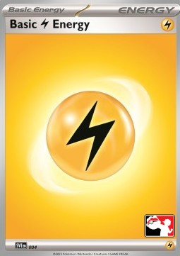 Basic Lightning Energy 004 — Play! Pokémon Prize Pack Series Five (English Pokémon TCG card)