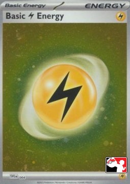 Basic Lightning Energy 004 — Play! Pokémon Prize Pack Series Five (English Pokémon TCG card)