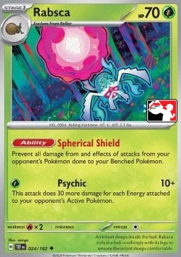 Rabsca 024 — Play! Pokémon Prize Pack Series Five (English Pokémon TCG card)