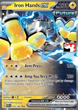 Iron Hands ex 070 — Play! Pokémon Prize Pack Series Five (English Pokémon TCG card)