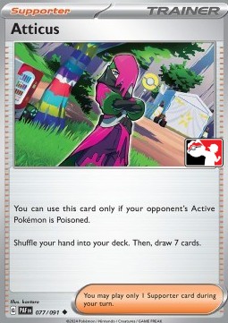 Atticus 077 — Play! Pokémon Prize Pack Series Five (English Pokémon TCG card)