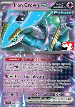 Iron Crown ex 081 — Play! Pokémon Prize Pack Series Five (English Pokémon TCG card)