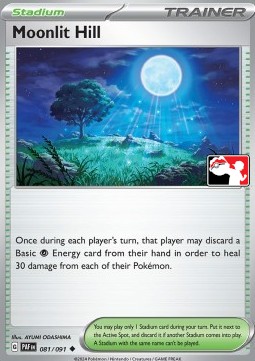 Moonlit Hill 081 — Play! Pokémon Prize Pack Series Five (English Pokémon TCG card)