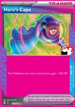 Hero's Cape 152 — Play! Pokémon Prize Pack Series Five (English Pokémon TCG card)