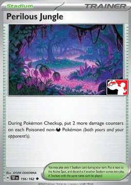 Perilous Jungle 156 — Play! Pokémon Prize Pack Series Five (English Pokémon TCG card)
