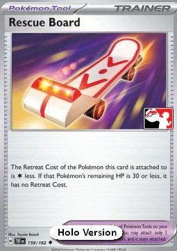 Rescue Board 159 — Play! Pokémon Prize Pack Series Five (English Pokémon TCG card)