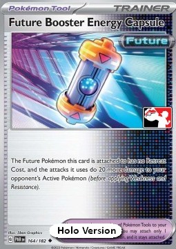 Future Booster Energy Capsule 164 — Play! Pokémon Prize Pack Series Five (English Pokémon TCG card)