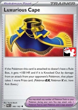 Luxurious Cape 166 — Play! Pokémon Prize Pack Series Five (English Pokémon TCG card)