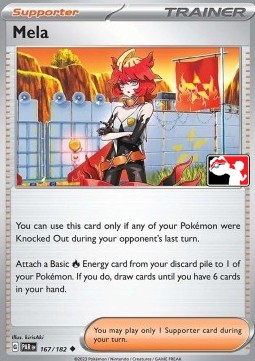 Mela 167 — Play! Pokémon Prize Pack Series Five (English Pokémon TCG card)