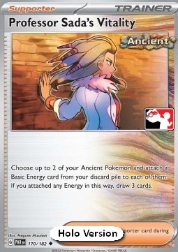 Professor Sada's Vitality 170 — Play! Pokémon Prize Pack Series Five (English Pokémon TCG card)