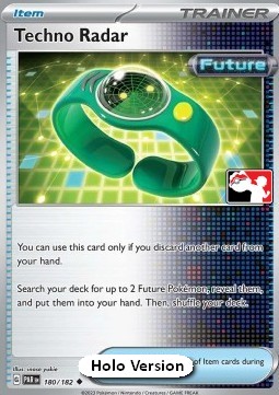 Techno Radar 180 — Play! Pokémon Prize Pack Series Five (English Pokémon TCG card)