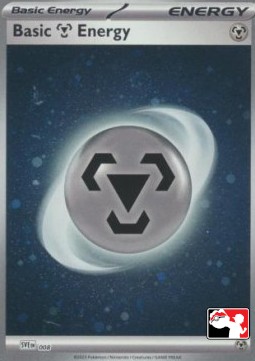 Basic Metal Energy 008 — Play! Pokémon Prize Pack Series Four (English Pokémon TCG card)