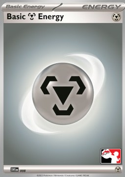 Basic Metal Energy 008 — Play! Pokémon Prize Pack Series Four (English Pokémon TCG card)