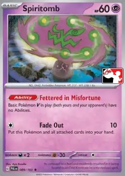 Spiritomb 089 — Play! Pokémon Prize Pack Series Four (English Pokémon TCG card)