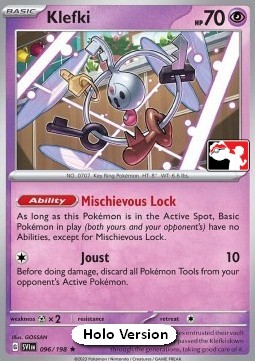 Klefki 096 — Play! Pokémon Prize Pack Series Four (English Pokémon TCG card)