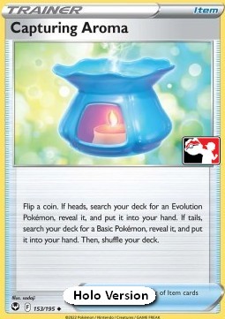 Capturing Aroma 153 — Play! Pokémon Prize Pack Series Four (English Pokémon TCG card)