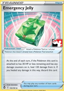 Emergency Jelly 155 — Play! Pokémon Prize Pack Series Four (English Pokémon TCG card)
