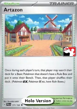 Artazon 171 — Play! Pokémon Prize Pack Series Four (English Pokémon TCG card)