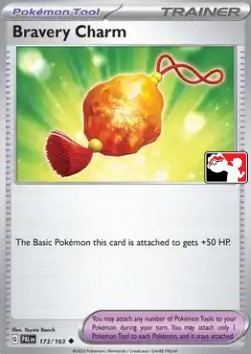 Bravery Charm 173 — Play! Pokémon Prize Pack Series Four (English Pokémon TCG card)