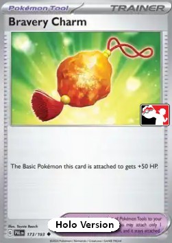 Bravery Charm 173 — Play! Pokémon Prize Pack Series Four (English Pokémon TCG card)