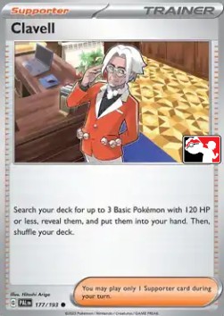 Clavell 177 — Play! Pokémon Prize Pack Series Four (English Pokémon TCG card)