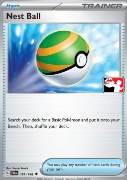Nest Ball 181 — Play! Pokémon Prize Pack Series Four (English Pokémon TCG card)