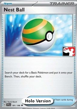 Nest Ball 181 — Play! Pokémon Prize Pack Series Four (English Pokémon TCG card)
