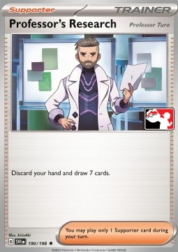 Professor's Research 190 — Play! Pokémon Prize Pack Series Four (English Pokémon TCG card)