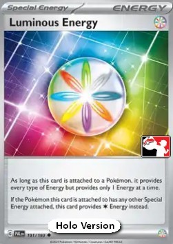 Luminous Energy 191 — Play! Pokémon Prize Pack Series Four (English Pokémon TCG card)