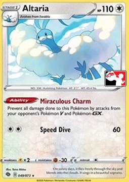 Altaria 49 — Play! Pokémon Prize Pack Series One (English Pokémon TCG card)