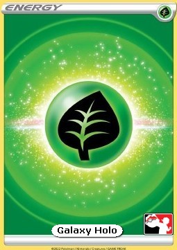 Grass Energy 001 — Play! Pokémon Prize Pack Series Three (English Pokémon TCG card)