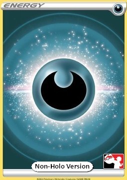 Darkness Energy 007 — Play! Pokémon Prize Pack Series Three (English Pokémon TCG card)