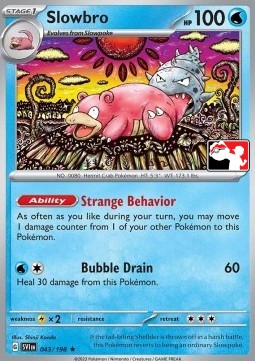 Slowbro 043 — Play! Pokémon Prize Pack Series Three (English Pokémon TCG card)
