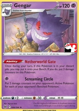 Gengar 066 — Play! Pokémon Prize Pack Series Three (English Pokémon TCG card)