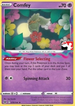 Comfey 079 — Play! Pokémon Prize Pack Series Three (English Pokémon TCG card)