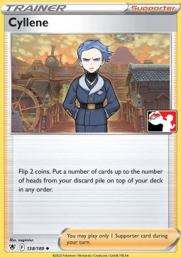 Cyllene 138 — Play! Pokémon Prize Pack Series Three (English Pokémon TCG card)