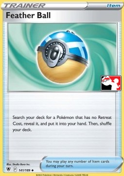 Feather Ball 141 — Play! Pokémon Prize Pack Series Three (English Pokémon TCG card)