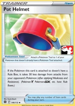 Pot Helmet 146 — Play! Pokémon Prize Pack Series Three (English Pokémon TCG card)
