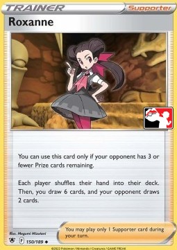 Roxanne 150 — Play! Pokémon Prize Pack Series Three (English Pokémon TCG card)
