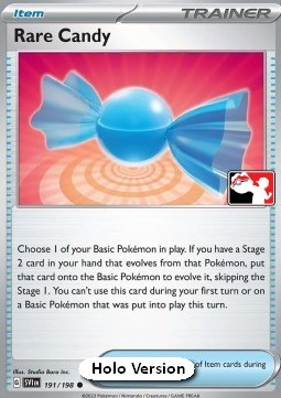 Rare Candy 191 — Play! Pokémon Prize Pack Series Three (English Pokémon TCG card)