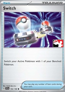 Switch 194 — Play! Pokémon Prize Pack Series Three (English Pokémon TCG card)