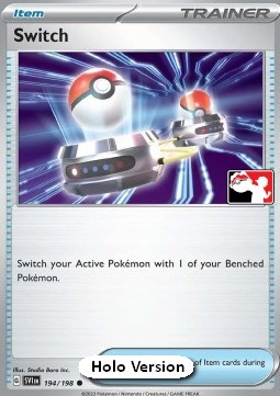 Switch 194 — Play! Pokémon Prize Pack Series Three (English Pokémon TCG card)